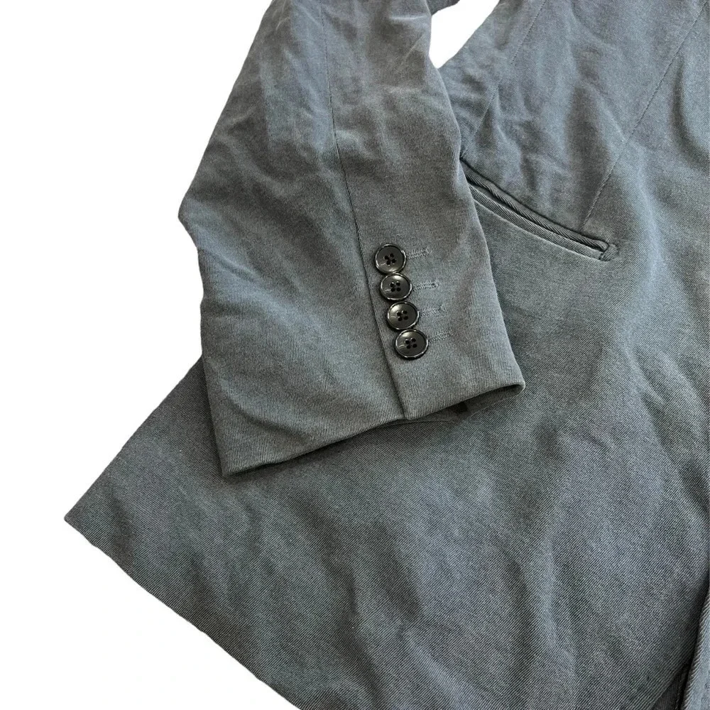 Opening Ceremony Slate Gray Cotton Blazer L